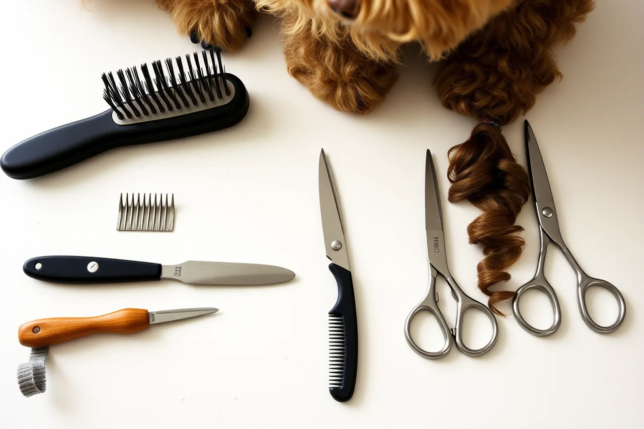 Slicker, undercoat rake, comb and shears matched to different dog coats (7 points worth checking on pet grooming equipment)
